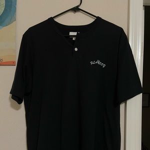Black supreme playboy collab Henley